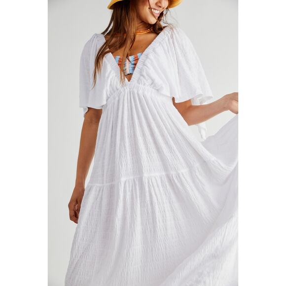 Free People La La Maxi Dress Size Medium - Picture 1 of 8